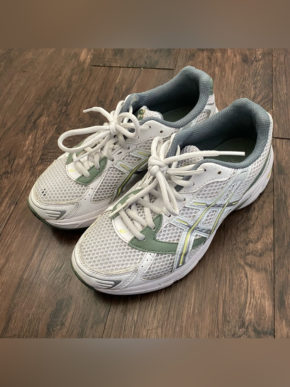 ASICS Gel 1130 White/Jade/Yellow | Men's Size 5.5 / Women’s 7